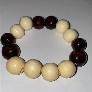 Two-Tone Beaded Bracelet